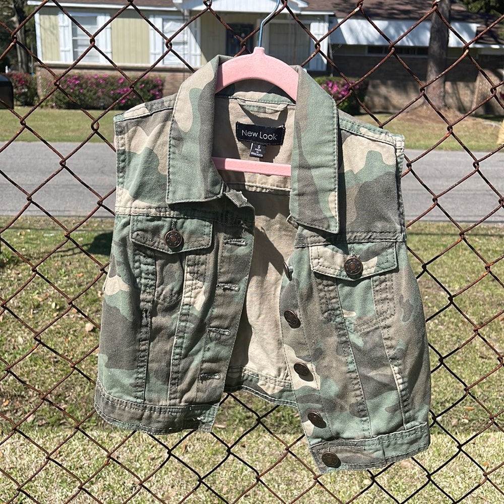 new look , size s , army fatigue